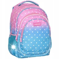 Plecaki szkolne i tornistry - PLECAK SZKOLNY TORNISTER DLA DZIEWCZYNKI KLASA 1 3 PASTELOWE OMBRE GRADIENT - miniaturka - grafika 1