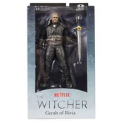 Figurki dla dzieci - Mcfarlane TM13801 Witcher Netflix 7IN WV1-GERALT of Rivia (sezon 1) - z peleryną materiałową, wielokolorowa 13801 - miniaturka - grafika 1