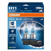 Żarówki samochodowe - Żarówki H11 Osram Cool Blue Intense 5000k Led Extra White Look 55w - miniaturka - grafika 1