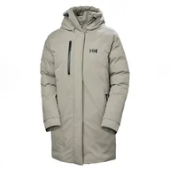 Kurtki damskie - Damska Kurtka ocieplana HELLY HANSEN W ADORE PARKA 54025_885 – Szary - miniaturka - grafika 1