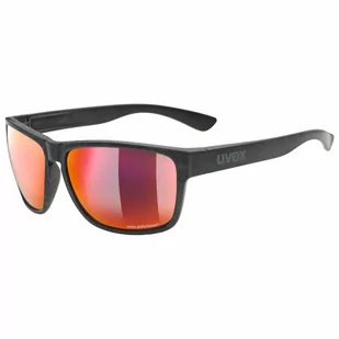 Uvex okulary przeciwsłoneczne LGL OCEAN POLAVISION BLACK MAT MIRROR RED 2230) - Okulary przeciwsłoneczne - miniaturka - grafika 1