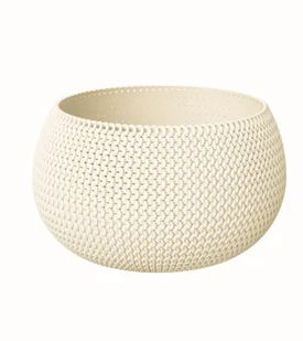 Blumfeldt Splofy z wkładem 37 cm biała DKSP370 - Donice - miniaturka - grafika 2