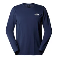 Koszulki męskie - Koszulka The North Face Simple Dome 0A87QN8K21 - granatowa - miniaturka - grafika 1