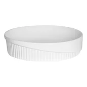 Umywalki - Umywalka nablatowa KR-9037 biała KERRA - miniaturka - grafika 1