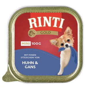 Rinti Gold Mini Kurczak i gęś 100g - Mokra karma dla psów - miniaturka - grafika 5