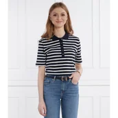 Koszulki i topy damskie - Tommy Hilfiger Polo 1985 | Regular Fit | pique - miniaturka - grafika 1