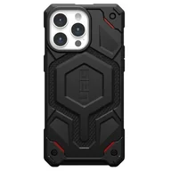 Etui i futerały do telefonów - Etui UAG Monarch Pro Kevlar MagSafe do Apple iPhone 15 Pro Max Czarny - miniaturka - grafika 1