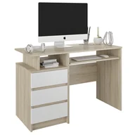 Biurka - Biurko Prostokątny Mobene Modern 114 X 50 X 76 Cm Dąb Sonoma Mix - miniaturka - grafika 1