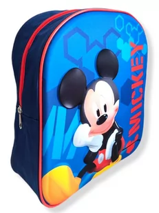 Plecak Przedszkolny 3D Myszka Miki Mickey Wypukły - Plecaki szkolne i tornistry - miniaturka - grafika 1