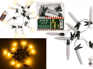 Girlanda, łańcuch świetlny - świeczki LED - Świece - miniaturka - grafika 1