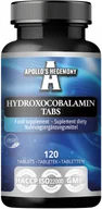 Witaminy i minerały - APOLLO'S HEGEMONY HYDROXOCOBALAMIN WITAMINA B12 120 TABLETEK - miniaturka - grafika 1