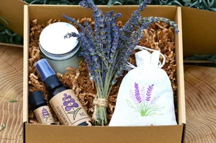 BOX LAWENDOWY - RELAKS - Zestawy upominkowe - miniaturka - grafika 1