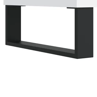 Szafka na buty, biała, 30x35x105 cm, materiał drewnopochodny Lumarko! - Szafki na buty - miniaturka - grafika 11