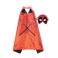 Dodatki do strojów karnawałowych - Strój Przebranie Deadpool Maska Peleryna, Hopki - miniaturka - grafika 1