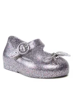 Buty dla dziewczynek - Melissa Półbuty Mini Sweet Love Bb 32803 Srebrny - miniaturka - grafika 1