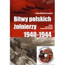 Wydawnictwo AA Bitwy polskich żołnierzy 1940-1944 + (AUDIO CD) - Joanna Wieliczka-Szarkowa - Felietony i reportaże - miniaturka - grafika 1