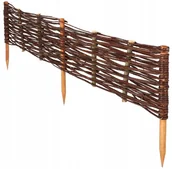 Ogrodzenia - Palisada Obrzeże Płotek Wiklinowy Ogrodowa 100X20 - miniaturka - grafika 1