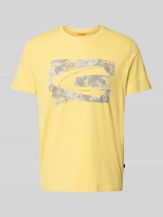 T-shirt z logo i okrągłym dekoltem - Koszulki męskie - miniaturka - grafika 1