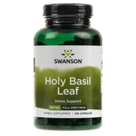 Witaminy i minerały - SWANSON Holy Basil Leaf, 400 mg, 120 kapsułek - miniaturka - grafika 1