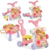 Chodziki - JEŹDZIK HULAJNOGA CHODZIK PCHACZ INTERAKTYWNY 5w1 - miniaturka - grafika 1