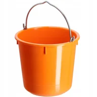 Wiadra i kastry budowlane - Wiadro budowlane Kanan 12L, pomarańczowe - miniaturka - grafika 1