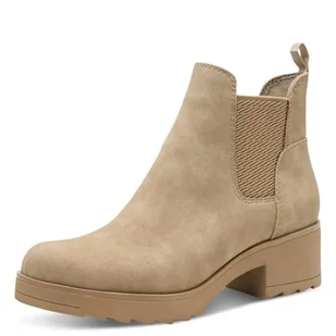 Marco Tozzi Damskie 2-25806-41 Chelsea kozaki, Dune, 37 EU, dune, 37 EU - Kozaki damskie - miniaturka - grafika 1