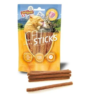 DeliBest Cat Sticks Kurczak 12 x 50 g - Przysmaki dla kotów - miniaturka - grafika 1