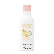 Kosmetyki do kąpieli - Nacomi Shower Gel żel pod prysznic Sorbet Brzoskwiniowy i Cytryna 300ml - miniaturka - grafika 1