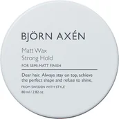Kosmetyki do stylizacji włosów - BJÖRN AXÉN Matt Wax Strong Hold 80 ml 80.0 ml - miniaturka - grafika 1