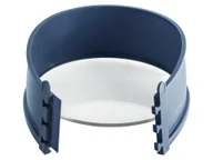 Formy do ciast - Coox Forma okrągła do ciasta ze szklanym dnem (Szaroniebieski) - miniaturka - grafika 1