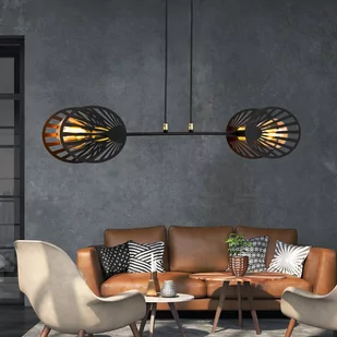 Emibig PLAYA 2 BLACK 1146/2 lampa wisząca oryginalny Design nowoczesna 1146/2 - Lampy sufitowe - miniaturka - grafika 4