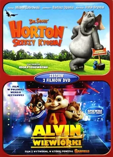 Horton słyszy Ktosia Alvin i wiewiórki zestaw 2xDVD) Imperial CinePix - Oferty nieskategoryzowane - miniaturka - grafika 1