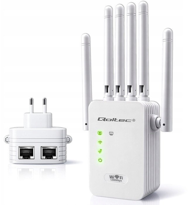 Antena Qoltec Wzmacniacz sygnału Qoltec AC1200