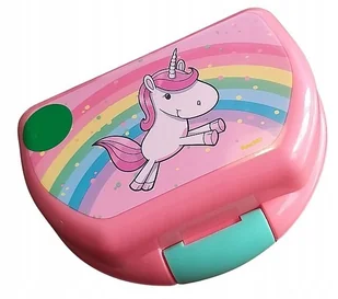Jednorożec Unicorn Lunchbox Dzielona Śniadaniówka - Lunch boxy - miniaturka - grafika 1