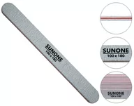 Akcesoria do paznokci - Sunone Pilnik Zebra Prosty 180/240 - 10 sztuk - miniaturka - grafika 1