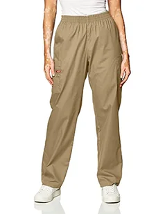 Dickies Damskie spodnie medyczne, khaki, XXS - Spodnie damskie - miniaturka - grafika 1