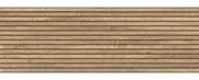 Płytki ceramiczne - Płytka ścienna STRIPES WOOD brown mat 39,8x119,8 gat. II - miniaturka - grafika 1