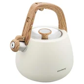 Czajniki na gaz - CZAJNIK STALOWY Z GWIZDKIEM 2,5L KLAUSBERG KB-7775 - miniaturka - grafika 1