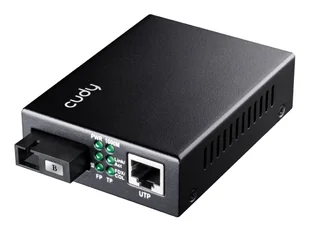 Cudy MC100GSB-40B konwerter sieciowy 1000 Mbit/s Multifunkcyjny, Pojedynczy Czarny - Konwertery sieciowe i transceivery - miniaturka - grafika 1