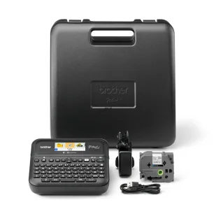 PT-D610BTVP - Biurkowa profesjonalna drukarka etykiet P-touch z szerokością taśmy TZe do 24mm - zestaw - Drukarki kart i etykiet - miniaturka - grafika 4