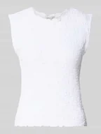 Koszulki i topy damskie - Top o kroju slim fit z mieszanki bawełny - miniaturka - grafika 1