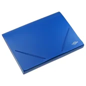 Artykuły biurowe - Hasta Teczka z gumką Pp A4/30mm/12przegr niebieski Fol - miniaturka - grafika 1