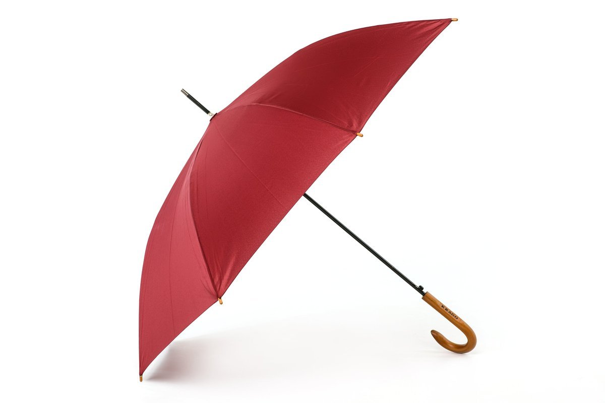 Parasol typu laska z drewnianą rączką J Wooden Wine