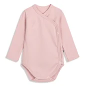Body dla niemowląt - Body kopertowe PINK -56 - miniaturka - grafika 1
