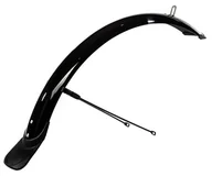 Błotniki rowerowe - Błotnik przedni Crussis Urban 26" black - miniaturka - grafika 1