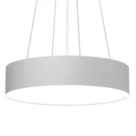 Lampy sufitowe - Lampa zwisająca Sengo 5205 Shilo z regulacją pierścień do jadalni biała - miniaturka - grafika 1