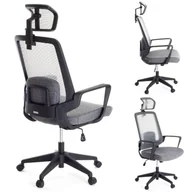 Fotele i krzesła biurowe - AMO70+ Szary – Ergonomiczny fotel biurowy na kółkach - miniaturka - grafika 1