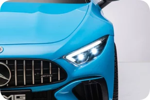Auto Na Akumulator Mercedes AMG SL63 Niebieskie Lakierowane - Pojazdy elektryczne dla dzieci - miniaturka - grafika 11