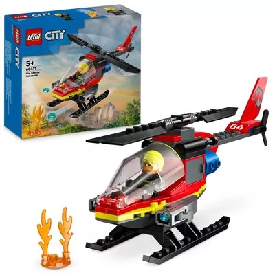 LEGO 60411 City Strażacki helikopter ratunkowy