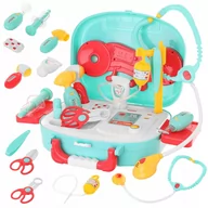 Zabawy w naśladowanie dorosłych - Kompaktowy Zestaw Małego Lekarza Mobilny Doktor - miniaturka - grafika 1